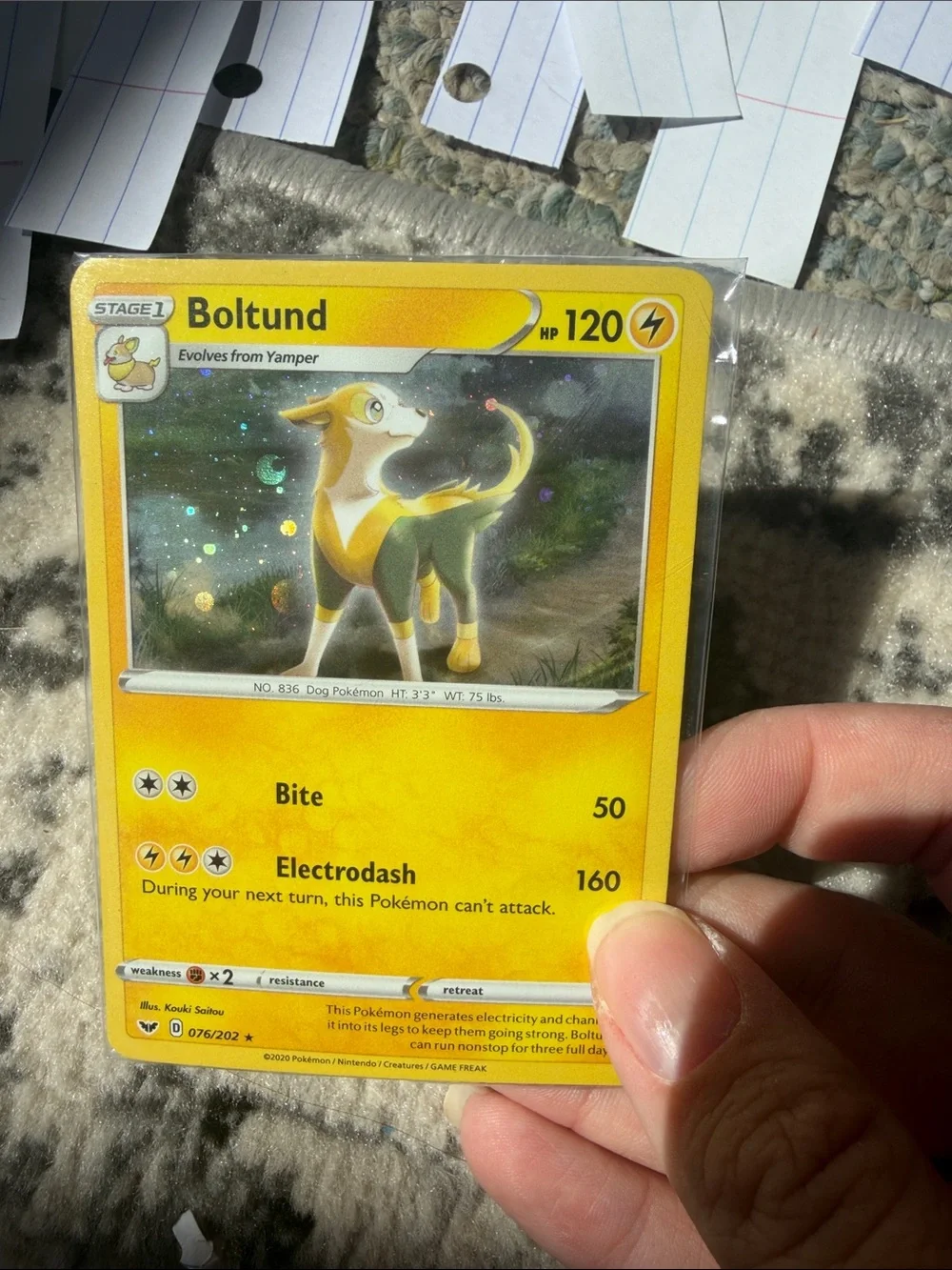 Boltund Knock Out Collections Promo Pack Cosmos Holo Sealed Promo Pack | ✨5/$25✨